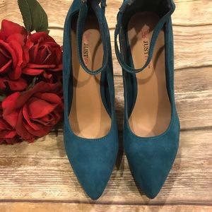 justfab strappy heels